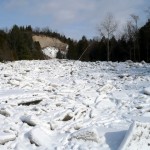 Ice Jam on the West Duffins Creek