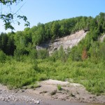 Bluffs along the Seaton Trail