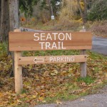 Seaton Trail sign