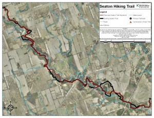 Seaton Trail - Existing And Proposed